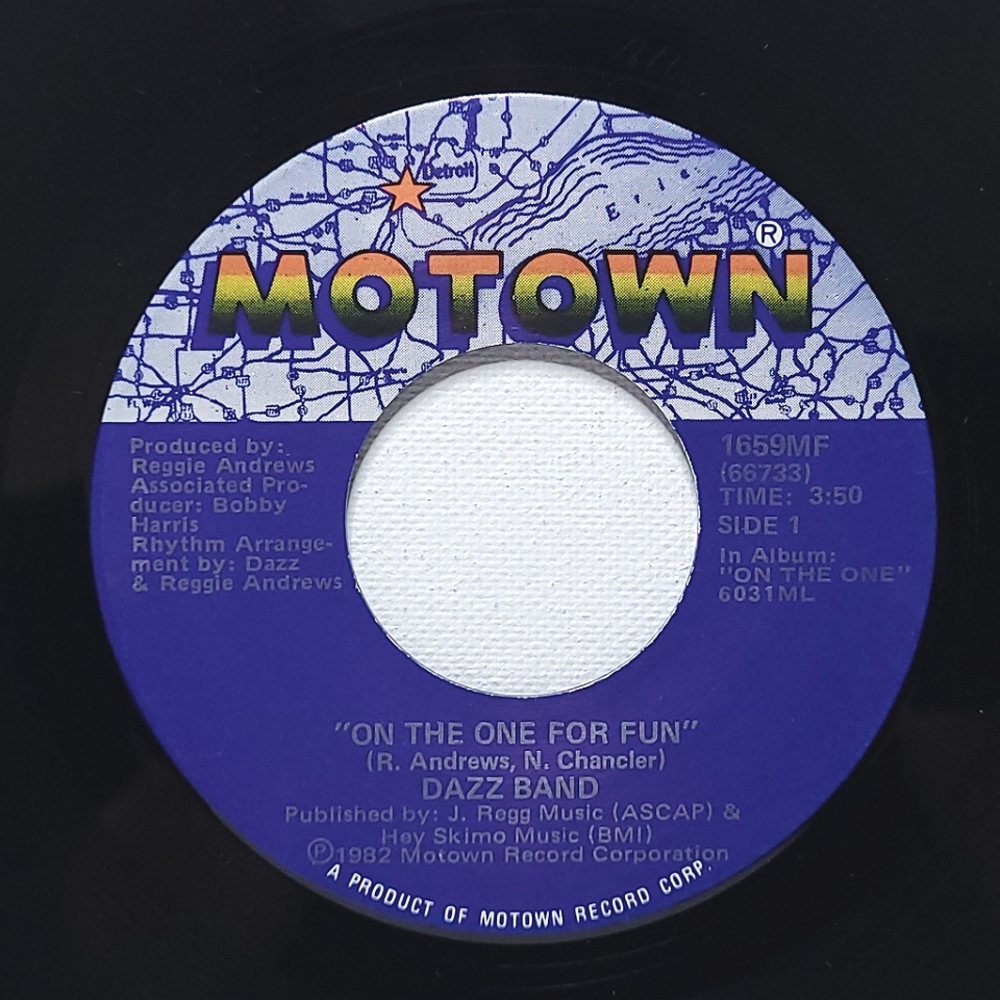 Dazz Band Vinyl 45 On The One For Fun / Just Believe In Love M- Soul/Funk